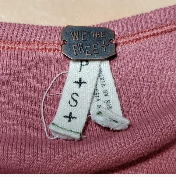 Free People Meg's Layering Long Sleeve Henley - Picture 5 of 7